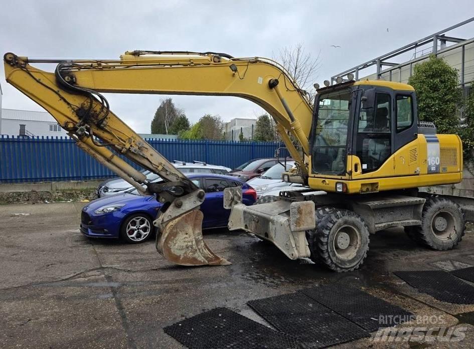 Komatsu PW 160-7 Колёсные экскаваторы