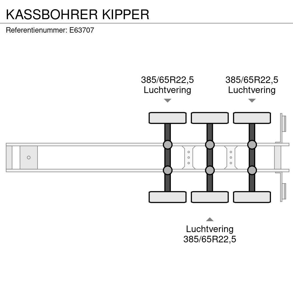 Kässbohrer KIPPER Самосвальные полуприцепы