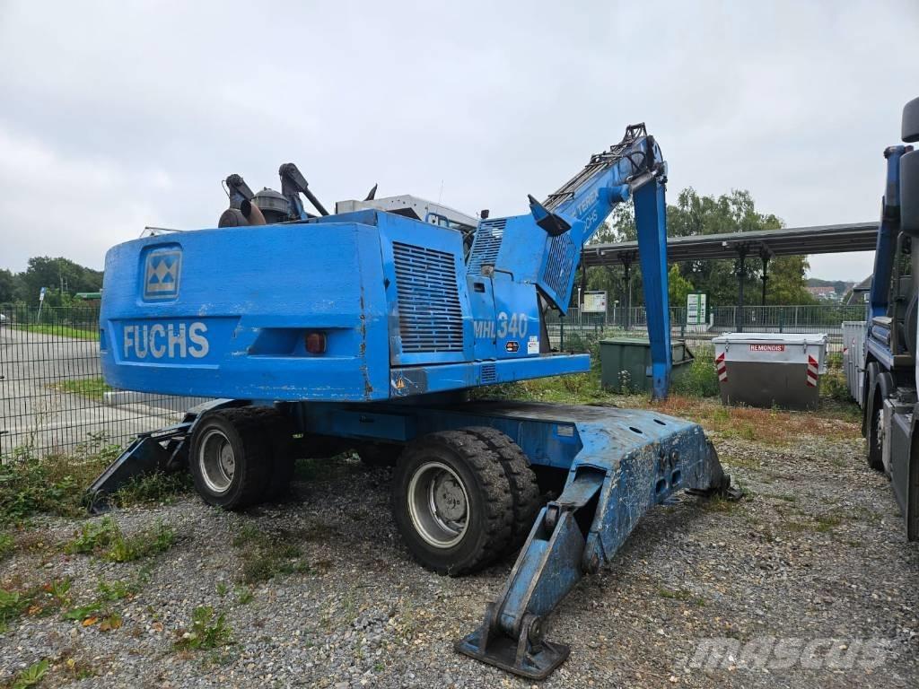 Fuchs MHL 340 Перегружатели металлолома/промышленные погрузчики