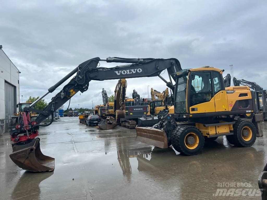 Volvo EW160D Колёсные экскаваторы
