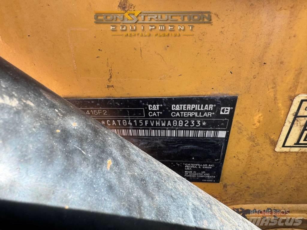 CAT 415F 2 Экскаваторы-погрузчики