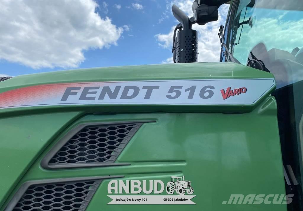 Fendt 516 Vario Трактора