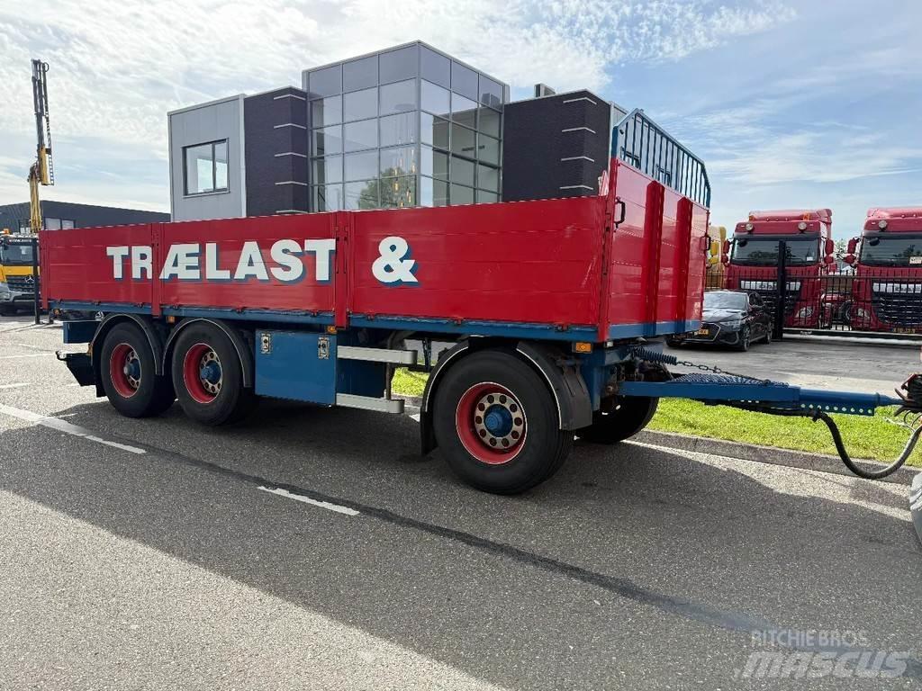 HFR 3X BPW AXLE Прицепы-платформы/боковая разгрузка