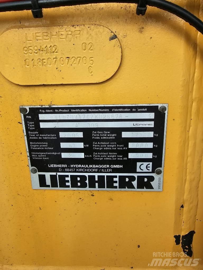 Liebherr A 309 Колёсные экскаваторы
