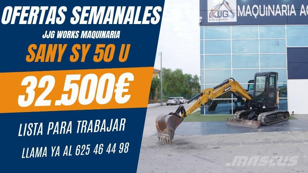 Sany SY 50 U Мини-экскаваторы