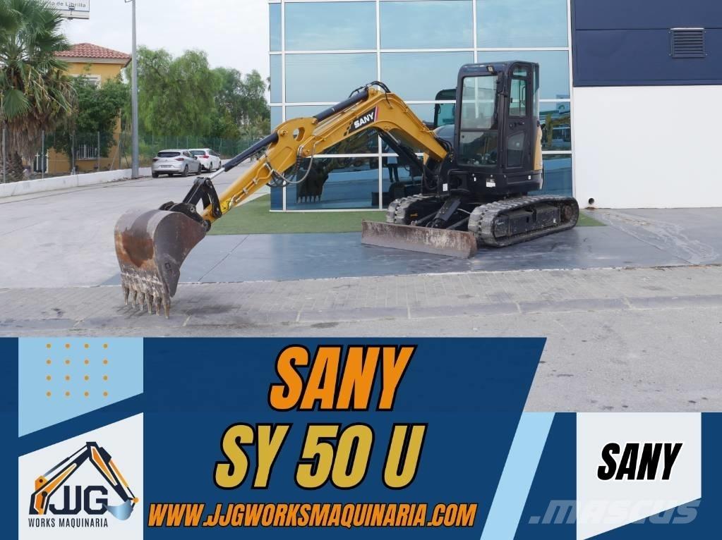 Sany SY 50 U Мини-экскаваторы