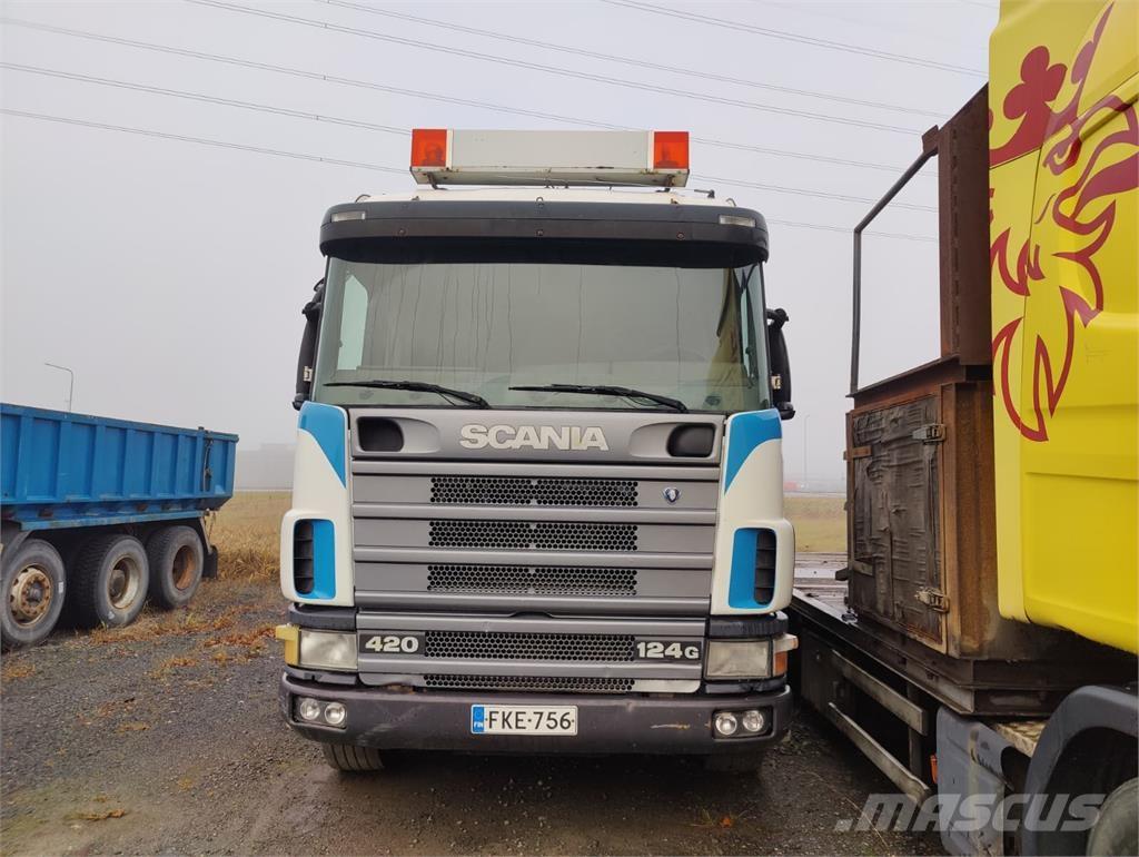 Scania G124 Автомобильные краны