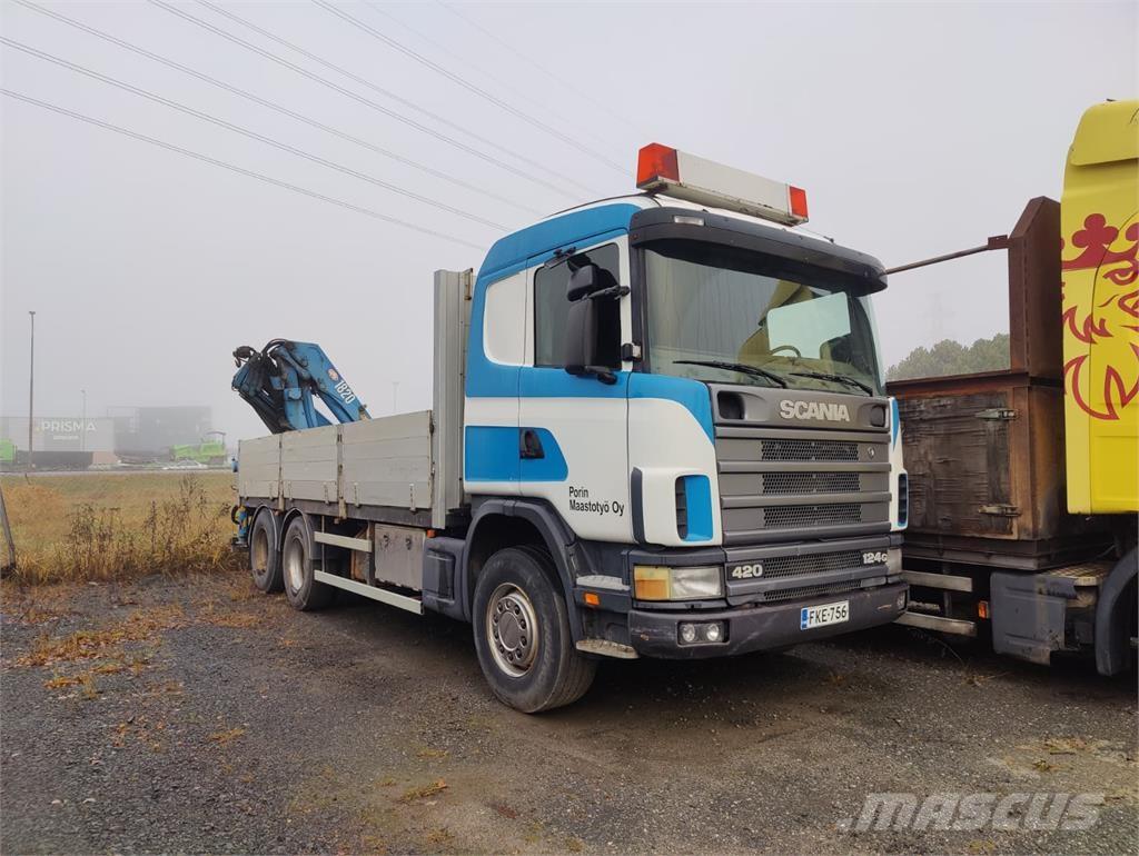 Scania G124 Автомобильные краны