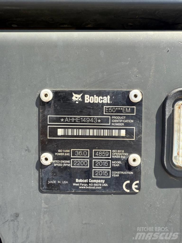 Bobcat E 50 EM Мини-экскаваторы