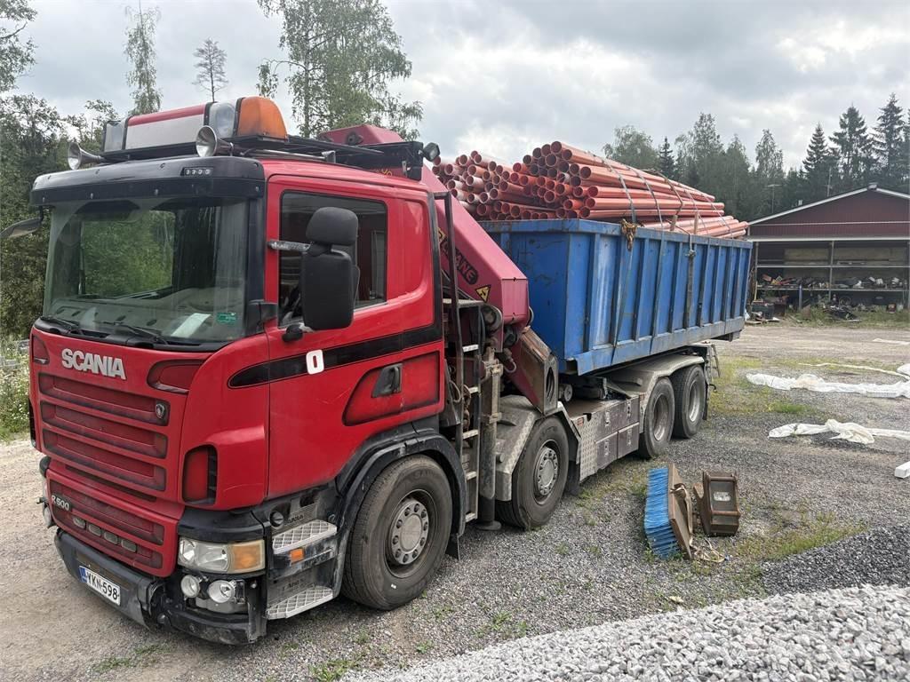 Scania R500 Автомобильные краны