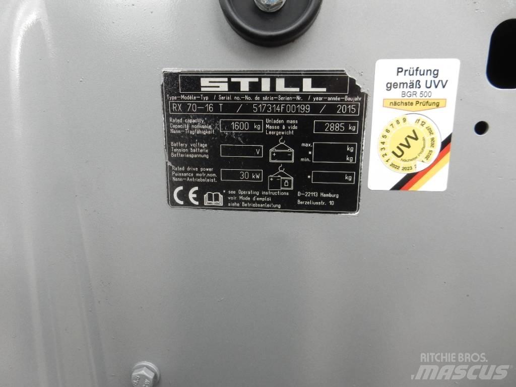 Still RX 70-16 Газовые погрузчики