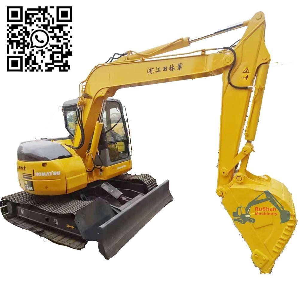 Komatsu PC78US Мини-экскаваторы