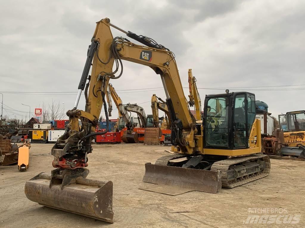 CAT 308 CR Малые экскаваторы 7т-12т