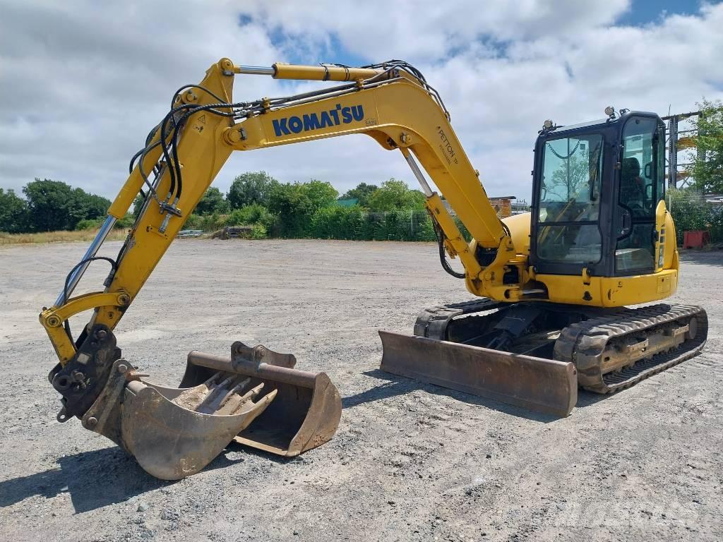 Komatsu PC80MR-5 Малые экскаваторы 7т-12т