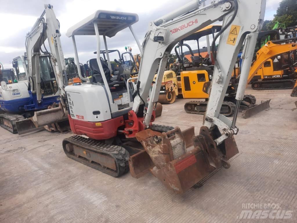 Takeuchi TB23R Мини-экскаваторы