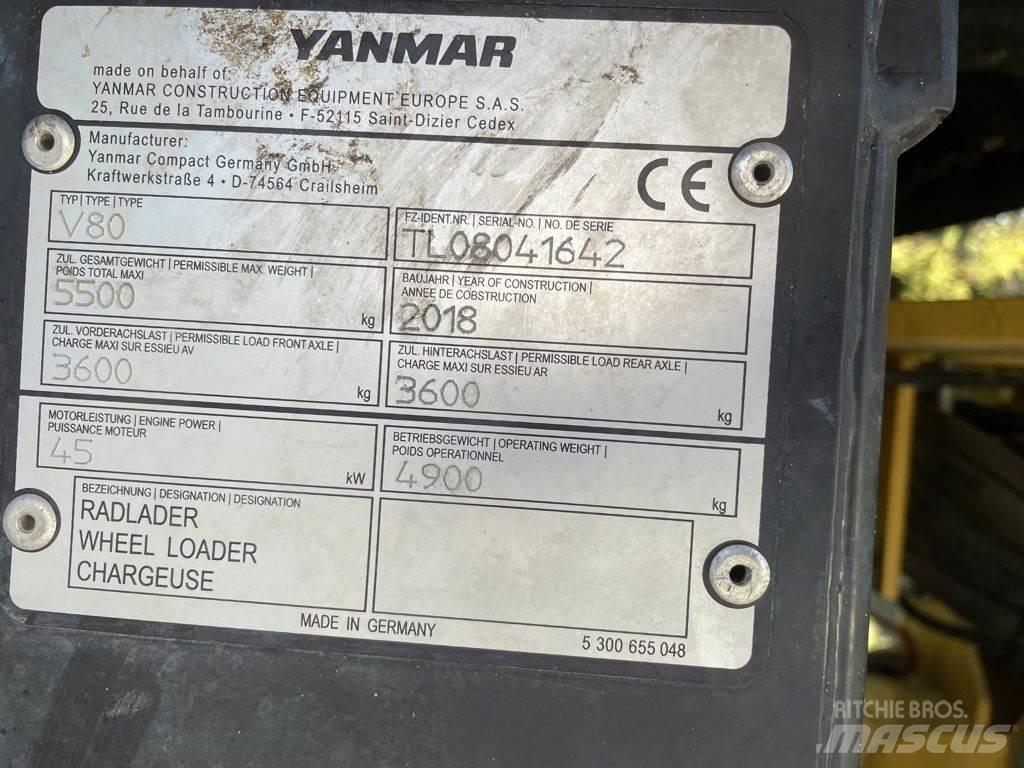 Yanmar V80 Фронтальные погрузчики