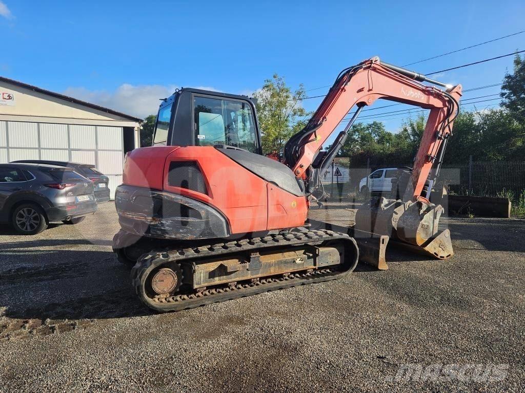 Kubota KX 080-4 Малые экскаваторы 7т-12т