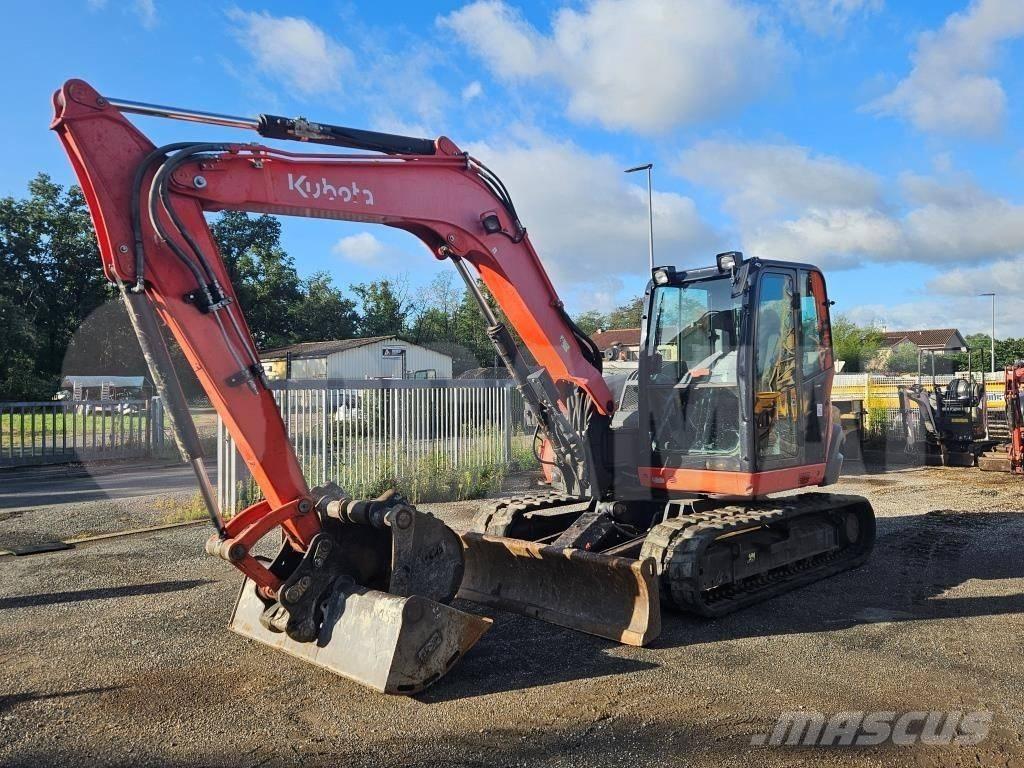 Kubota KX 080-4 Малые экскаваторы 7т-12т
