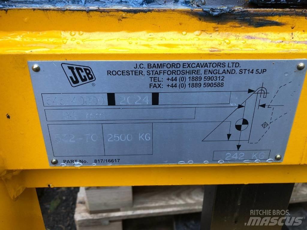 JCB PALLET FORKS Комплектующие для погрузочных и сельхозмашин