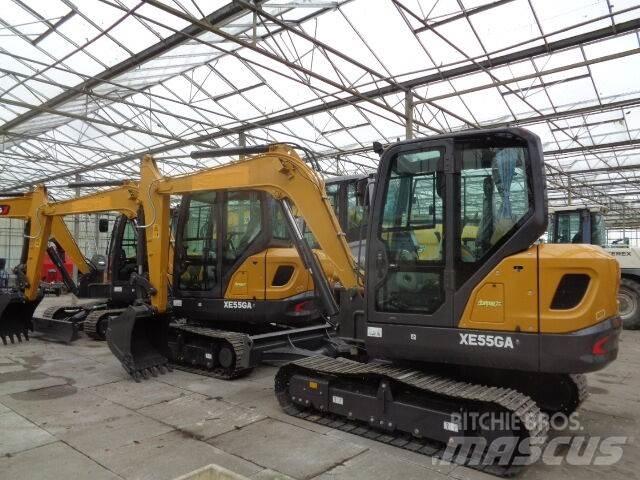 XCMG XE60GA Мини-экскаваторы