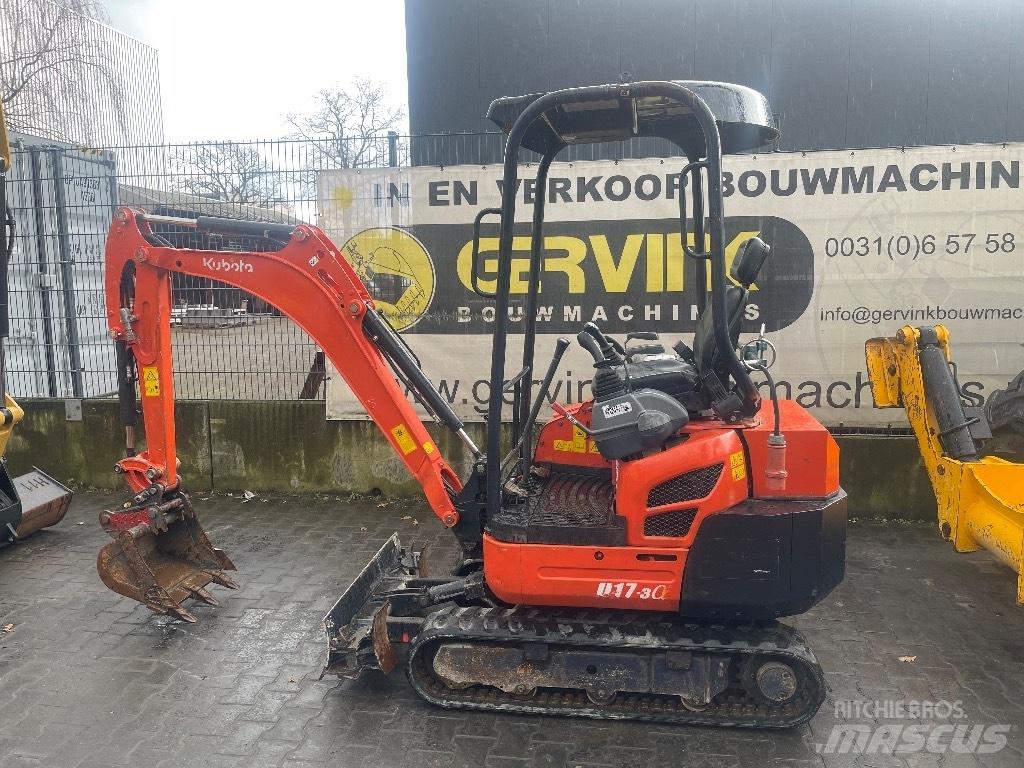 Kubota U17-3 hybride Мини-экскаваторы