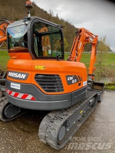 Develon DX63-3 Мини-экскаваторы
