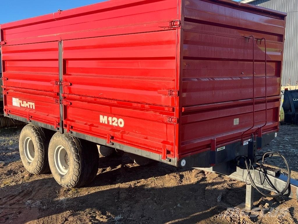 Tuhti M 120 Тракторные самосвальные прицепы