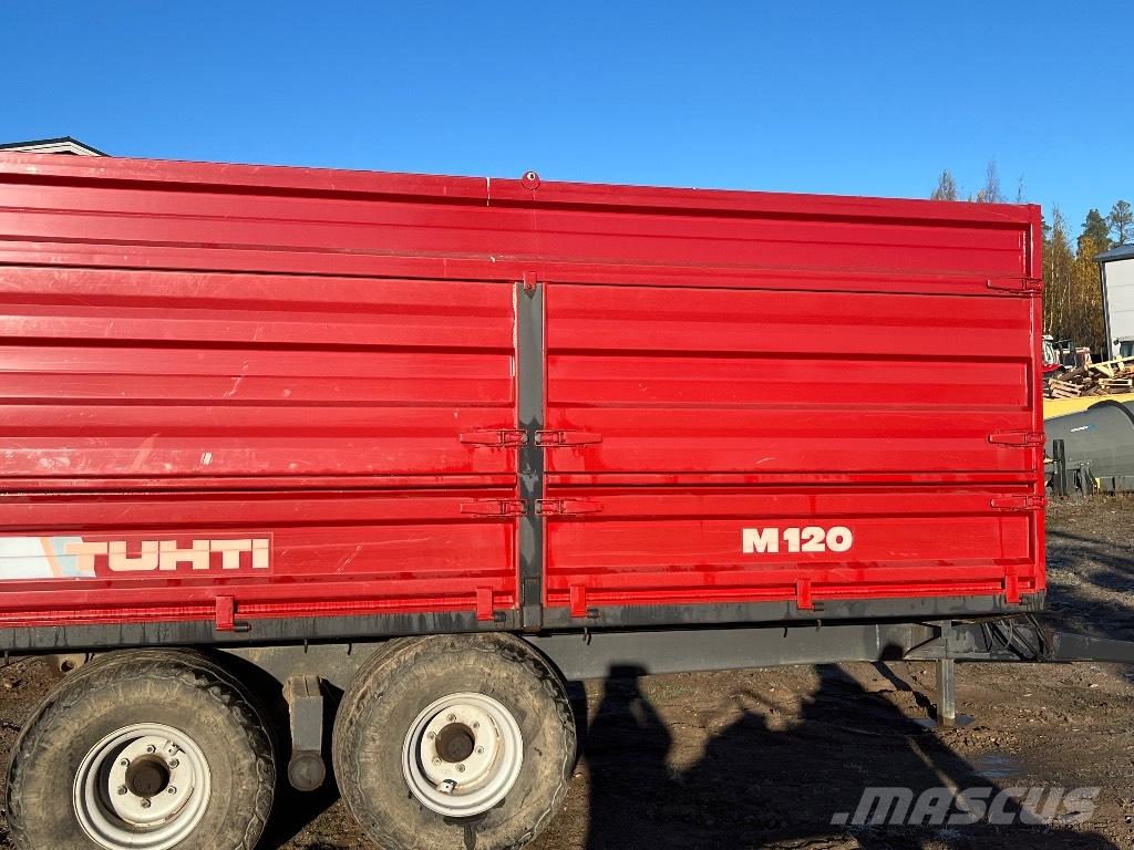 Tuhti M 120 Тракторные самосвальные прицепы