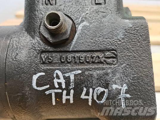 CAT TH 407 orbitrol Гидравлическая система