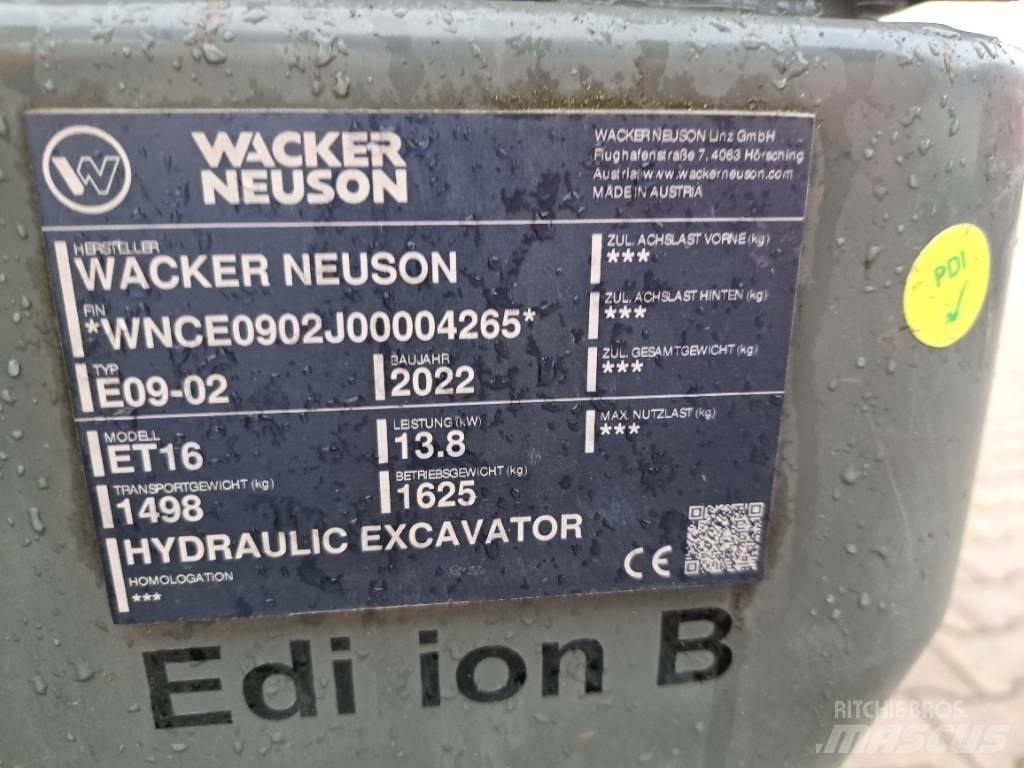 Wacker Neuson ET16 Гусеничные экскаваторы