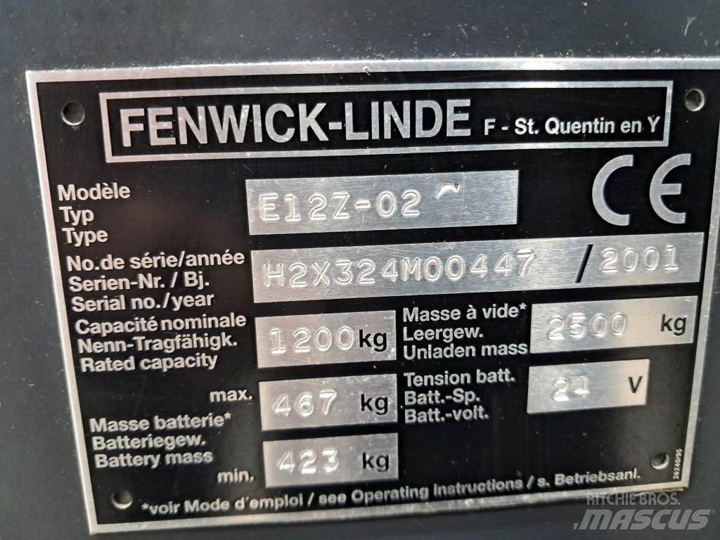 Linde E12Z-02 Электропогрузчики