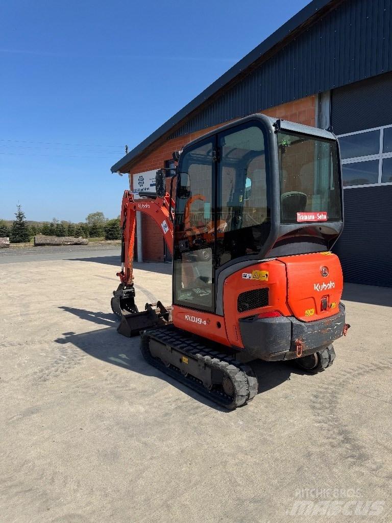 Kubota KX 019-4 Мини-экскаваторы
