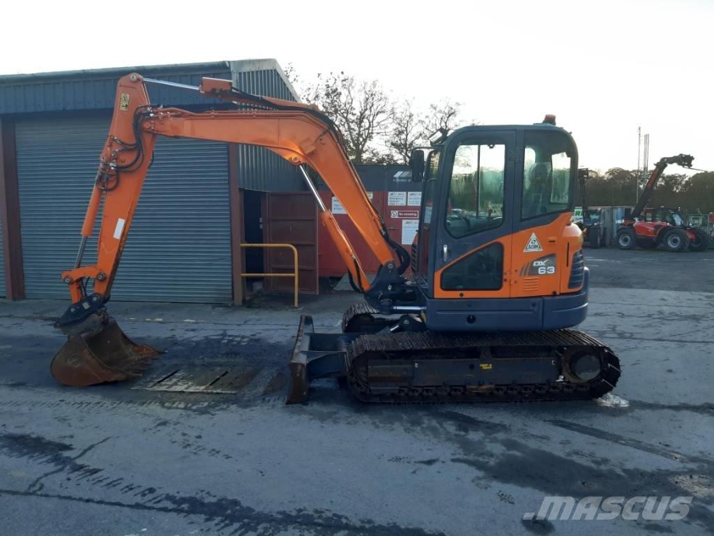 Doosan DX 63-3 Гусеничные экскаваторы