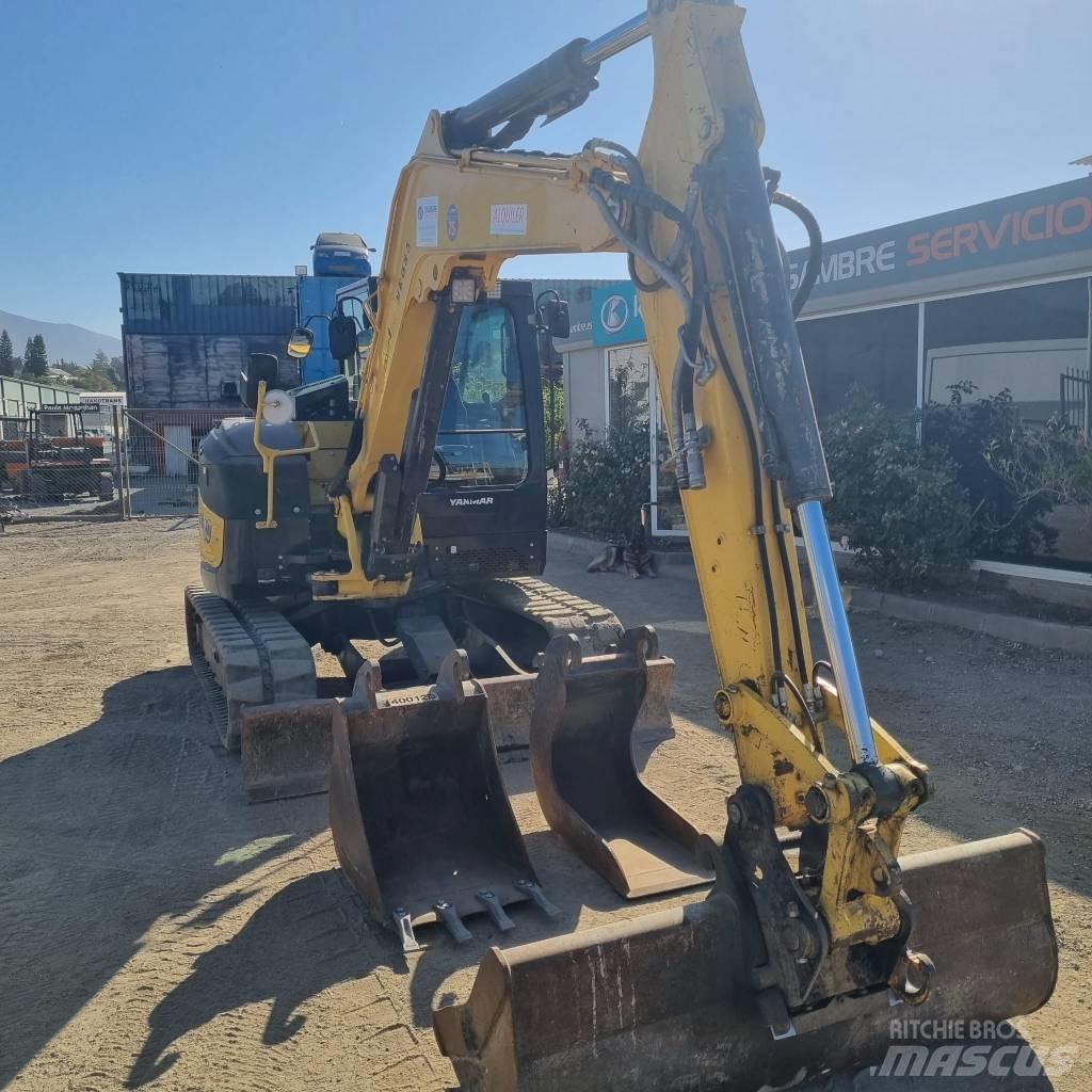 Yanmar Vio 80-1A Малые экскаваторы 7т-12т
