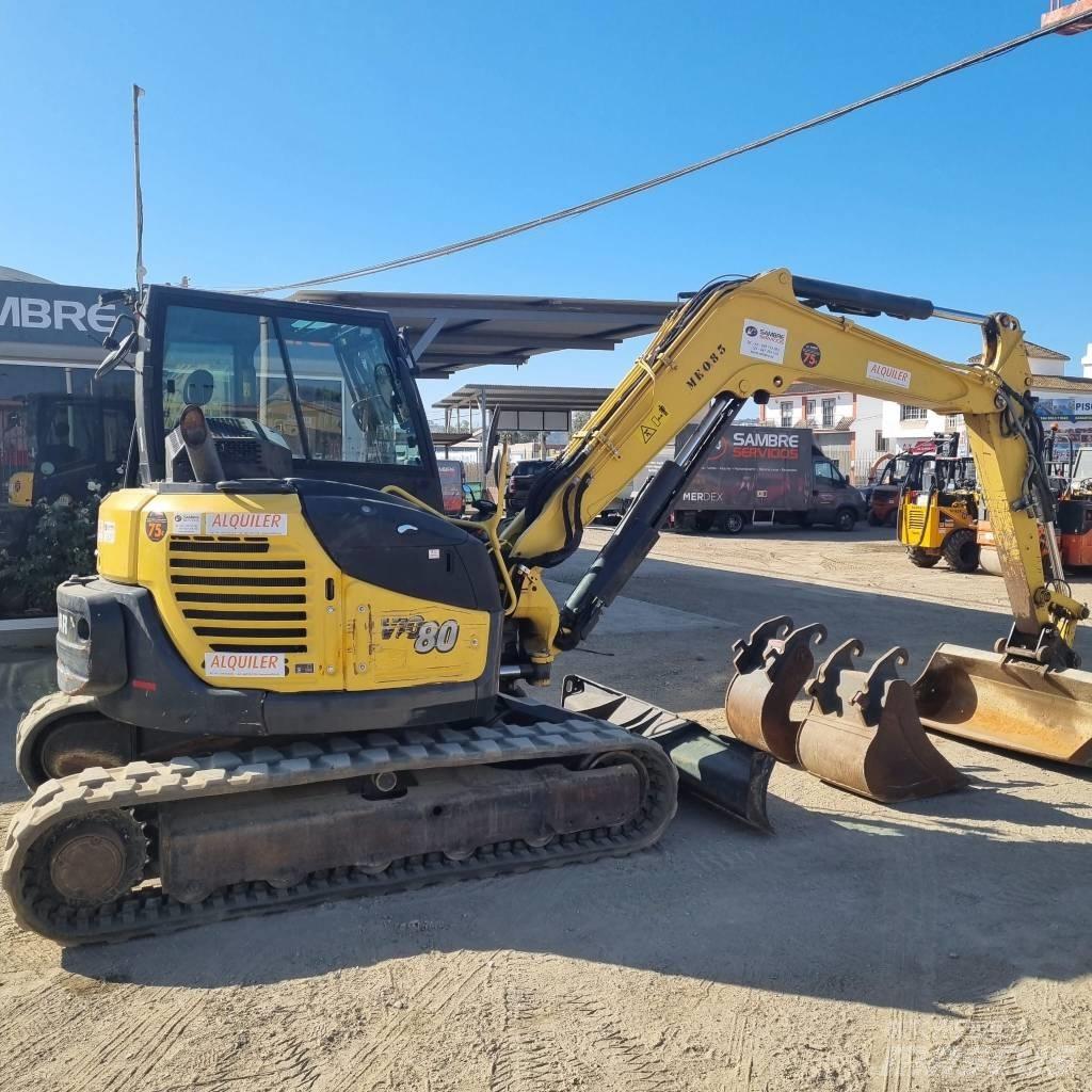 Yanmar Vio 80-1A Малые экскаваторы 7т-12т