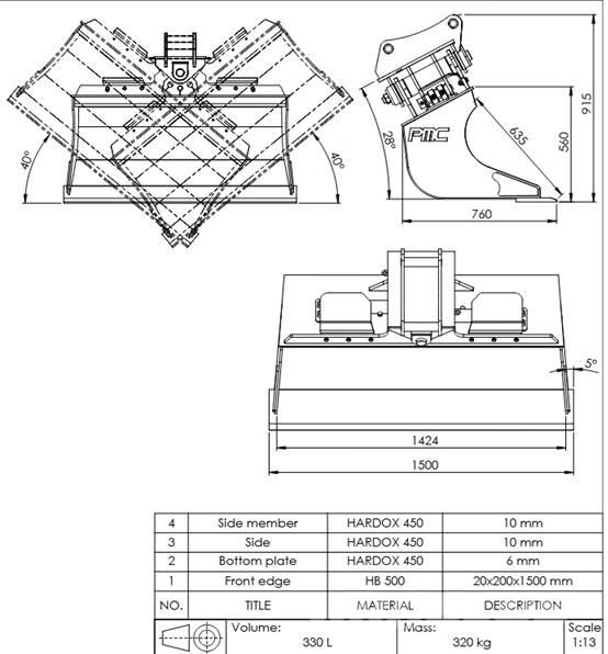 PMC HPB 118 Ковши