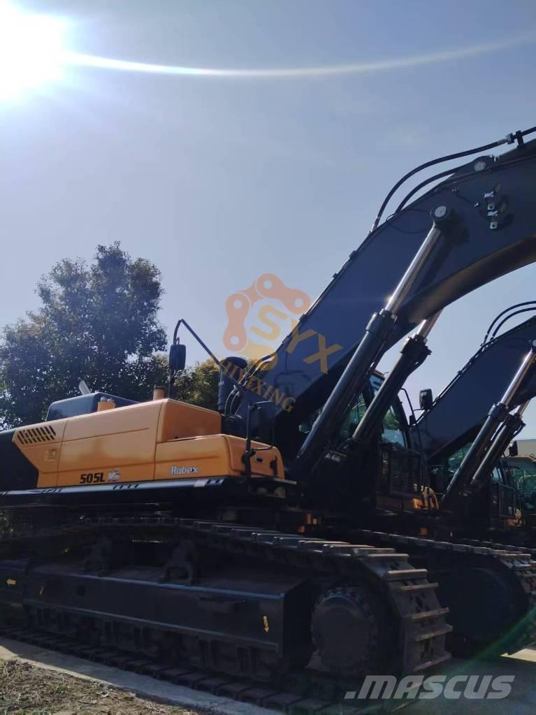 Hyundai R 505 L VS Гусеничные экскаваторы