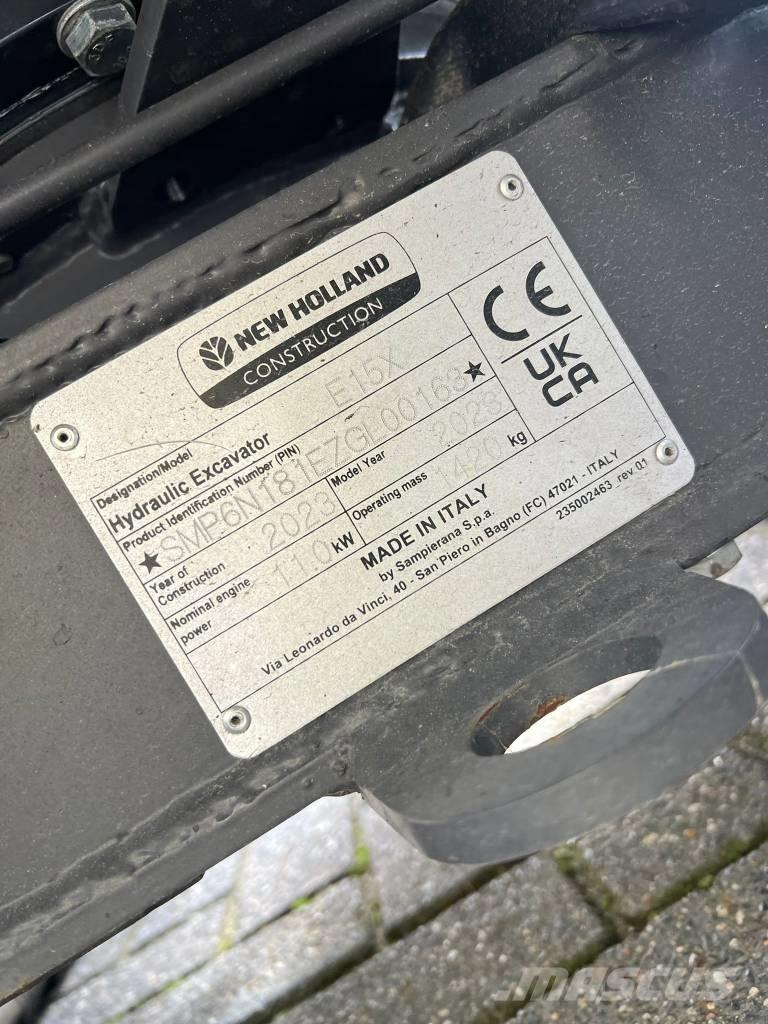 New Holland E 15 X Мини-экскаваторы