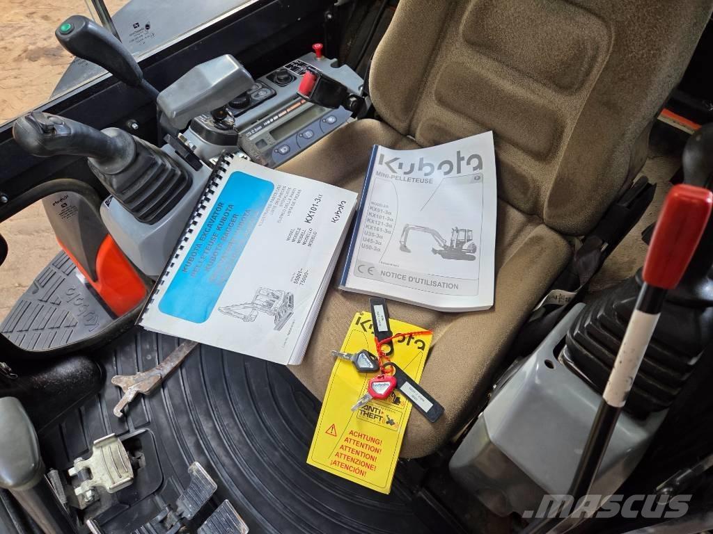 Kubota KX 101-3 A Мини-экскаваторы