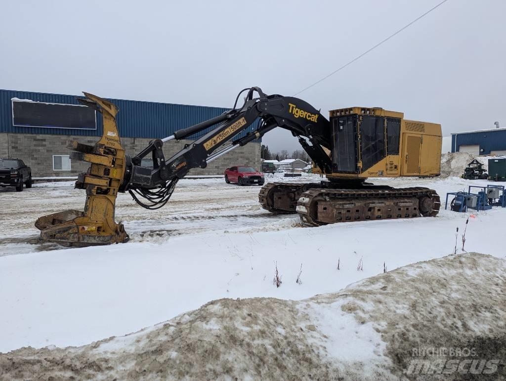 Tigercat X870D Валочно-пакетирующие машины