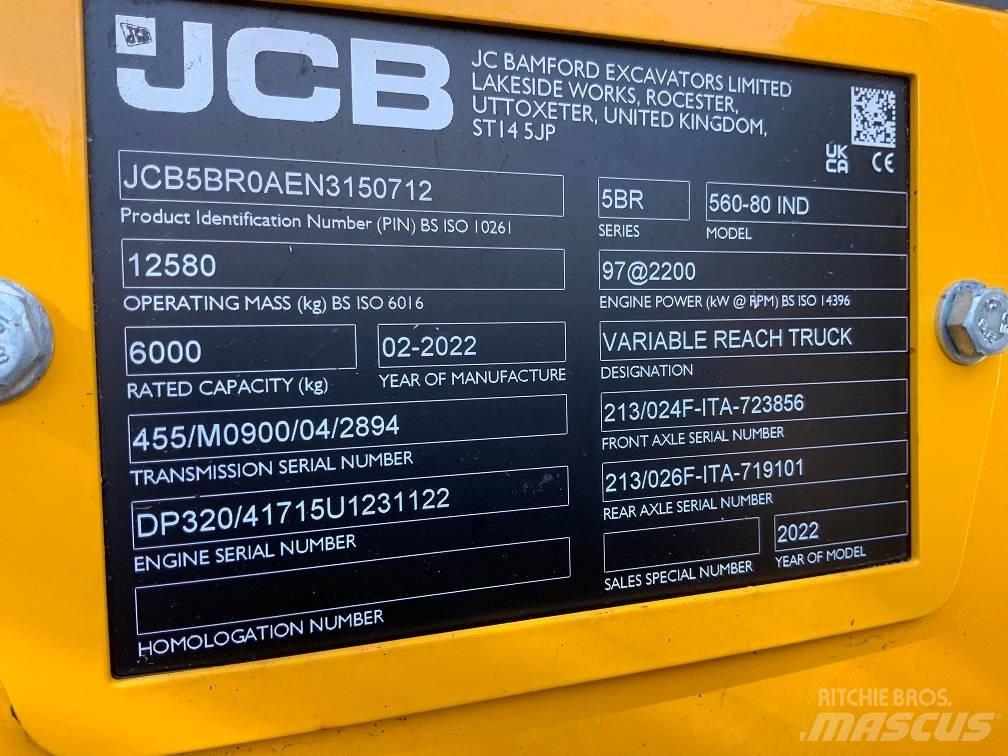 JCB 560-80 Телескопические погрузчики