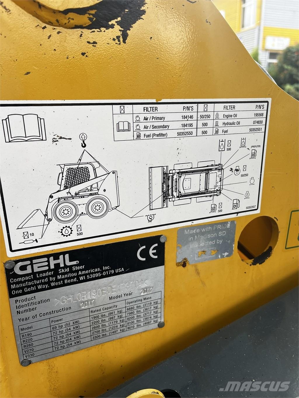 Gehl R 190 Мини-погрузчики