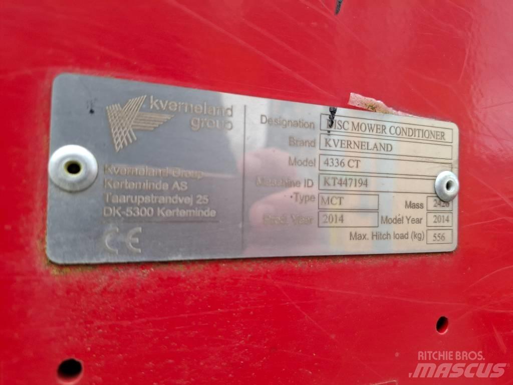 Kverneland 4336 CT Косилки плющилки