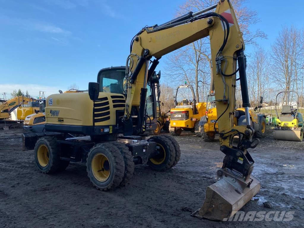 Yanmar B 95 W Колёсные экскаваторы