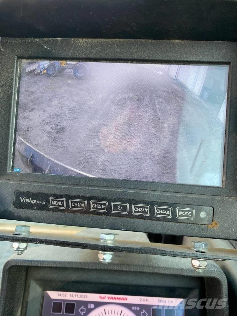 Yanmar B 95 W Колёсные экскаваторы