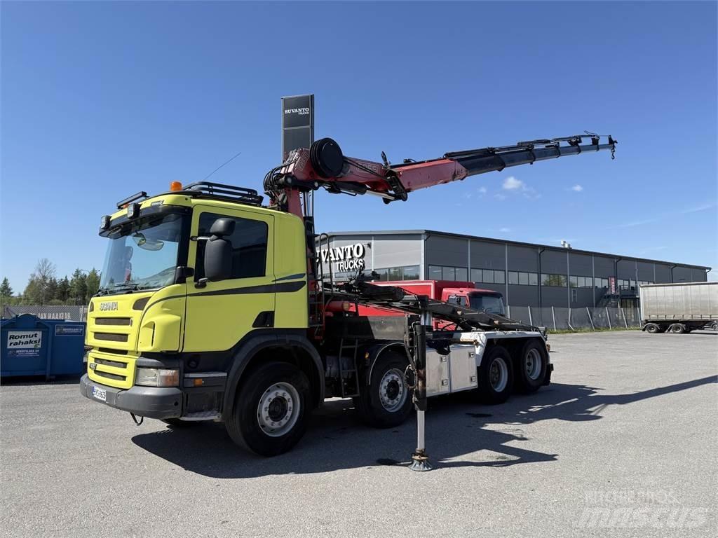 Scania P420 8X2 Автомобильные краны