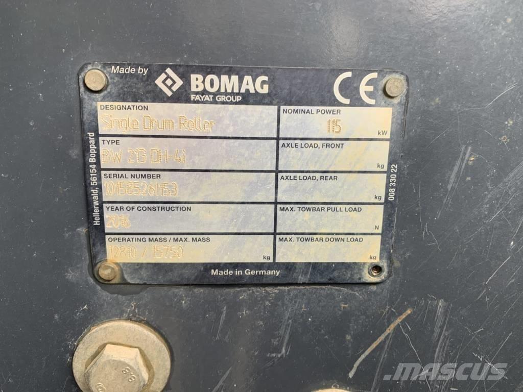 Bomag BW 213 D H-4 i Уплотнители грунта