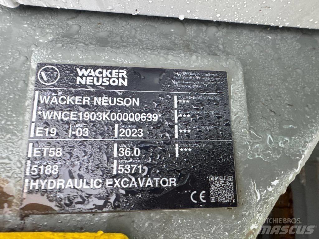 Wacker Neuson ET58 Гусеничные экскаваторы