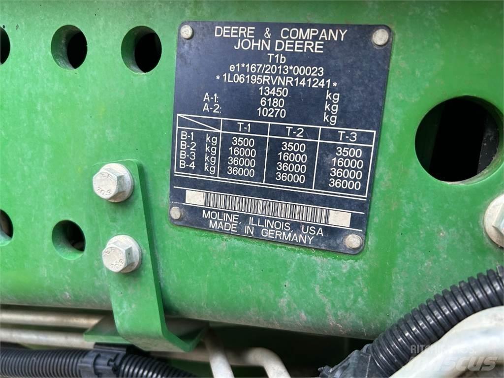 John Deere 6195R Трактора