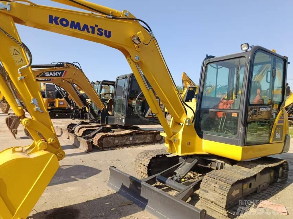 Komatsu PC56 Гусеничные экскаваторы